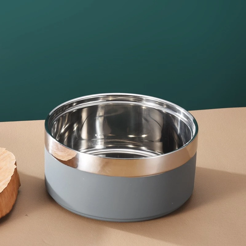 Stainless Steel Non-slip Dog Bowl Food&Water Feeding